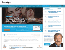 Tablet Screenshot of anxiety.org